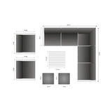 Riviera Retreat Outdoor Garden Set 19 - Light Grey