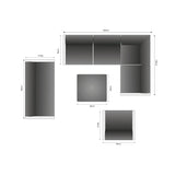 Riviera Retreat Outdoor Garden Set 3 - Light Grey