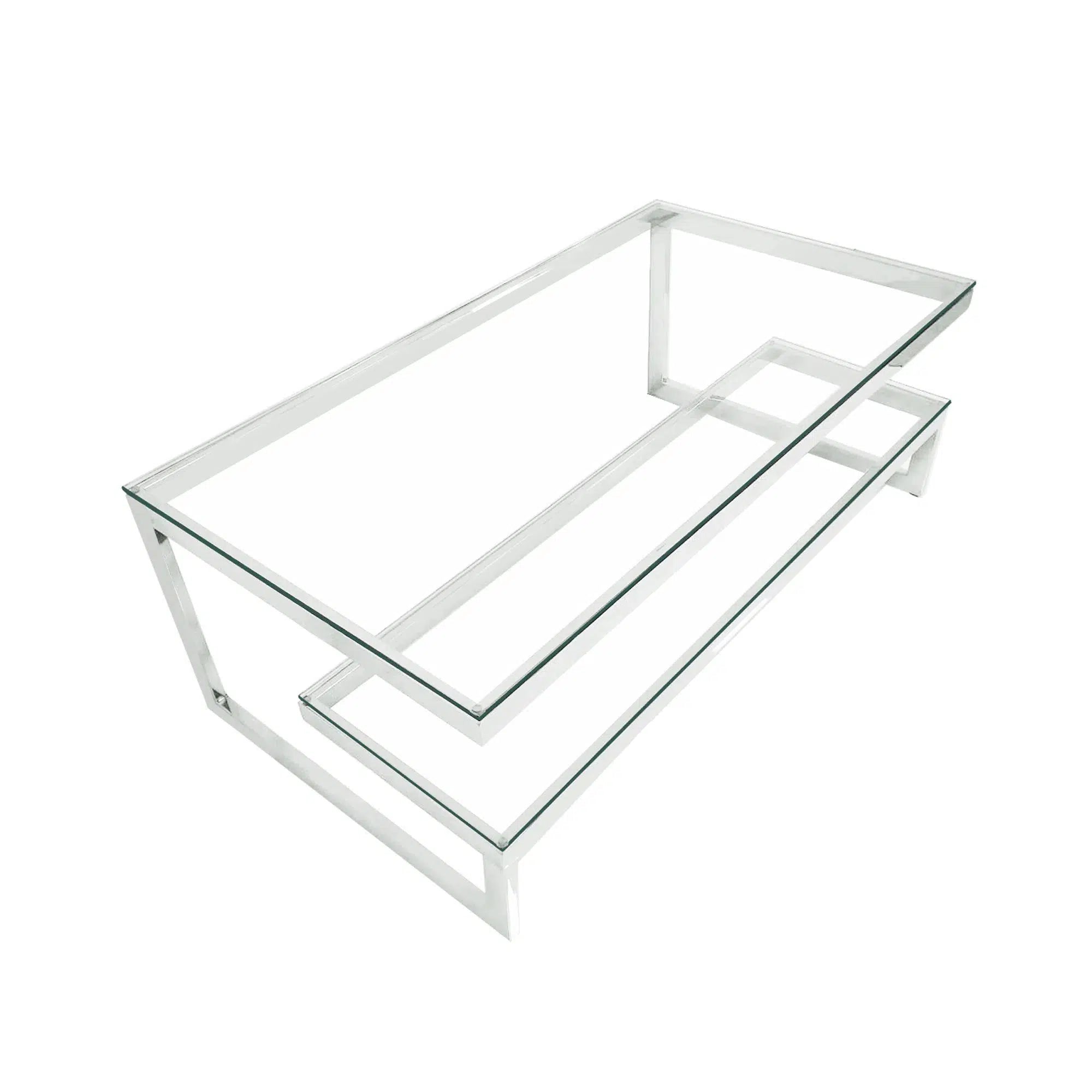 Rococo - Coffee Table- Shining Silver