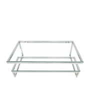 Rococo - Coffee Table- Shining Silver