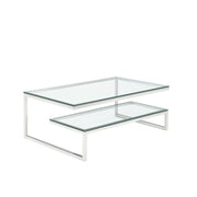 Rococo - Coffee Table- Shining Silver