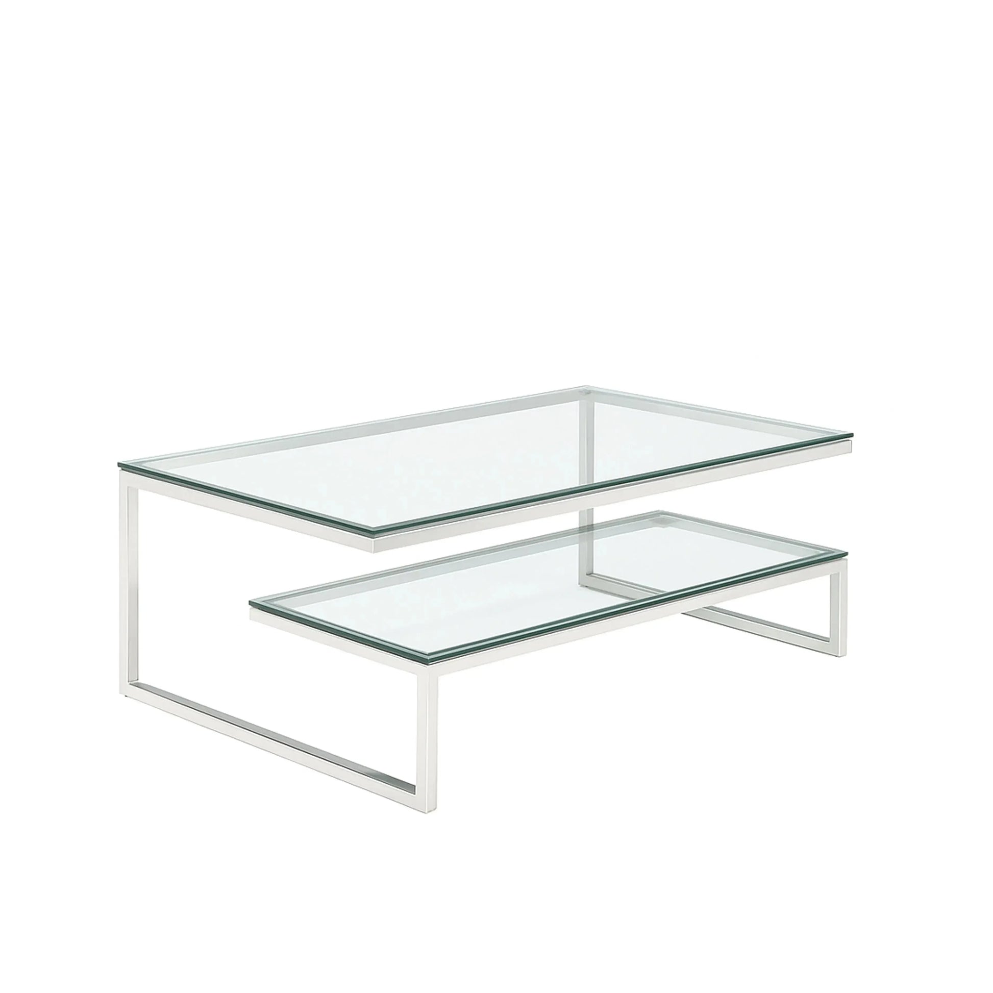 Rococo - Coffee Table- Shining Silver