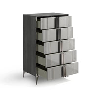 Rosanna - 5 Drawer Tall Chest