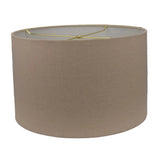 Sandshell Lamp with Oatmeal Linen Shade