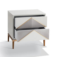 Seraphina - 2 Drawer Bedside