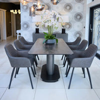 Shimmer Dining Table & Sloane Dining Set