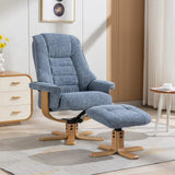 Sicily - Swivel Recliner Chair & Footstool