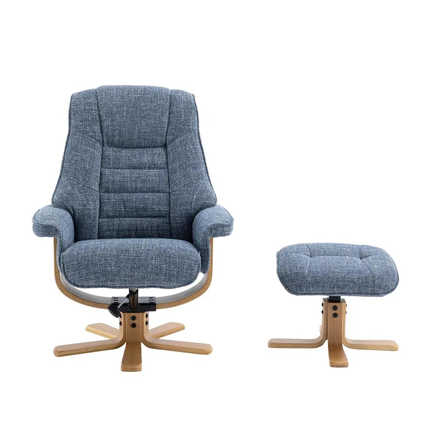 Sicily - Swivel Recliner Chair & Footstool