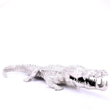 Silver Alligator Ornament