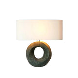 Similan Table Lamp With Oval Lamp Shade