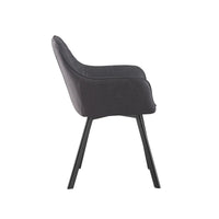 Sloane Dining Chair - Dark Grey