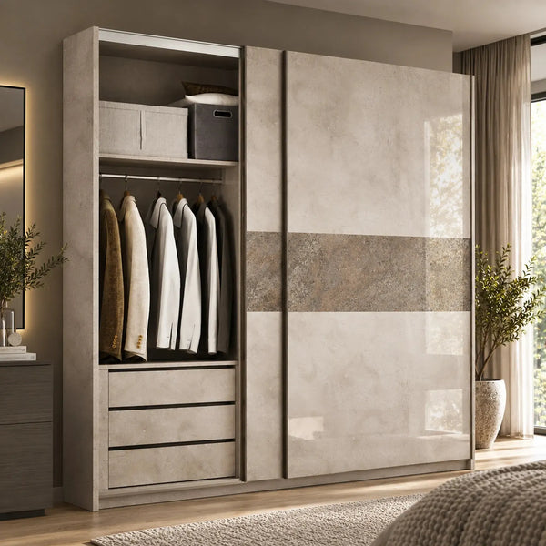Solace - 2 Door Sliding Wardrobe