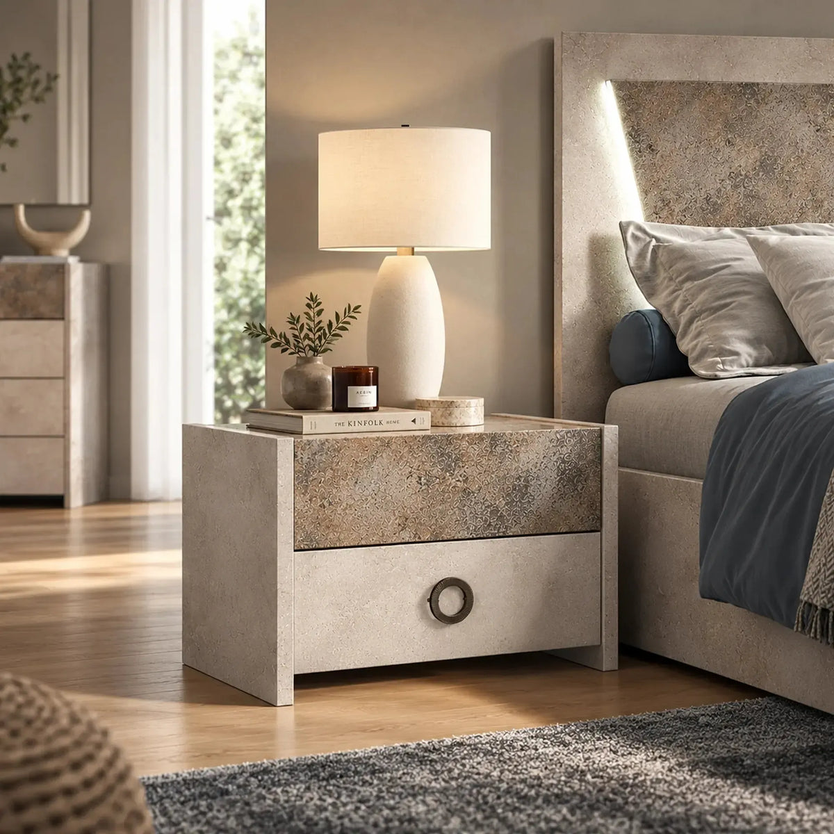 Solace - 2 Drawer Bedside