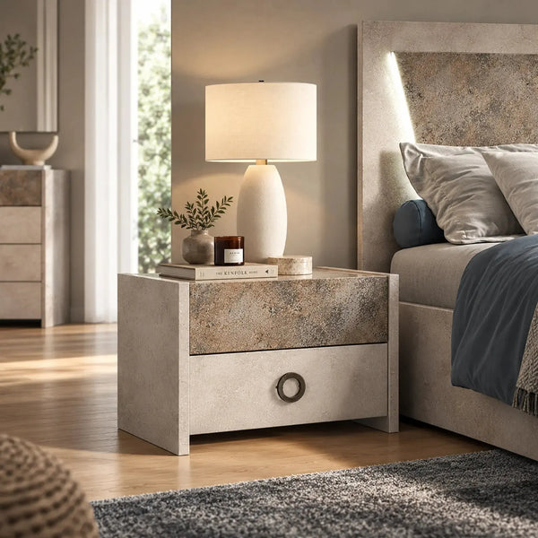 Solace - 2 Drawer Bedside