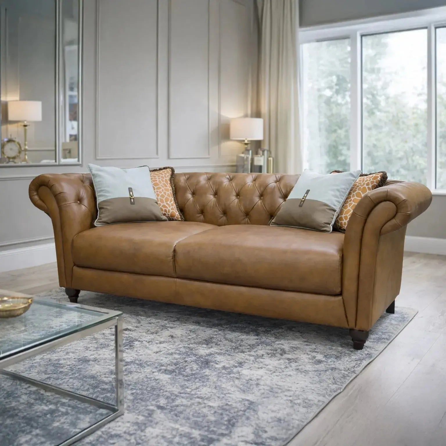 Stratford Grand Leather Sofa