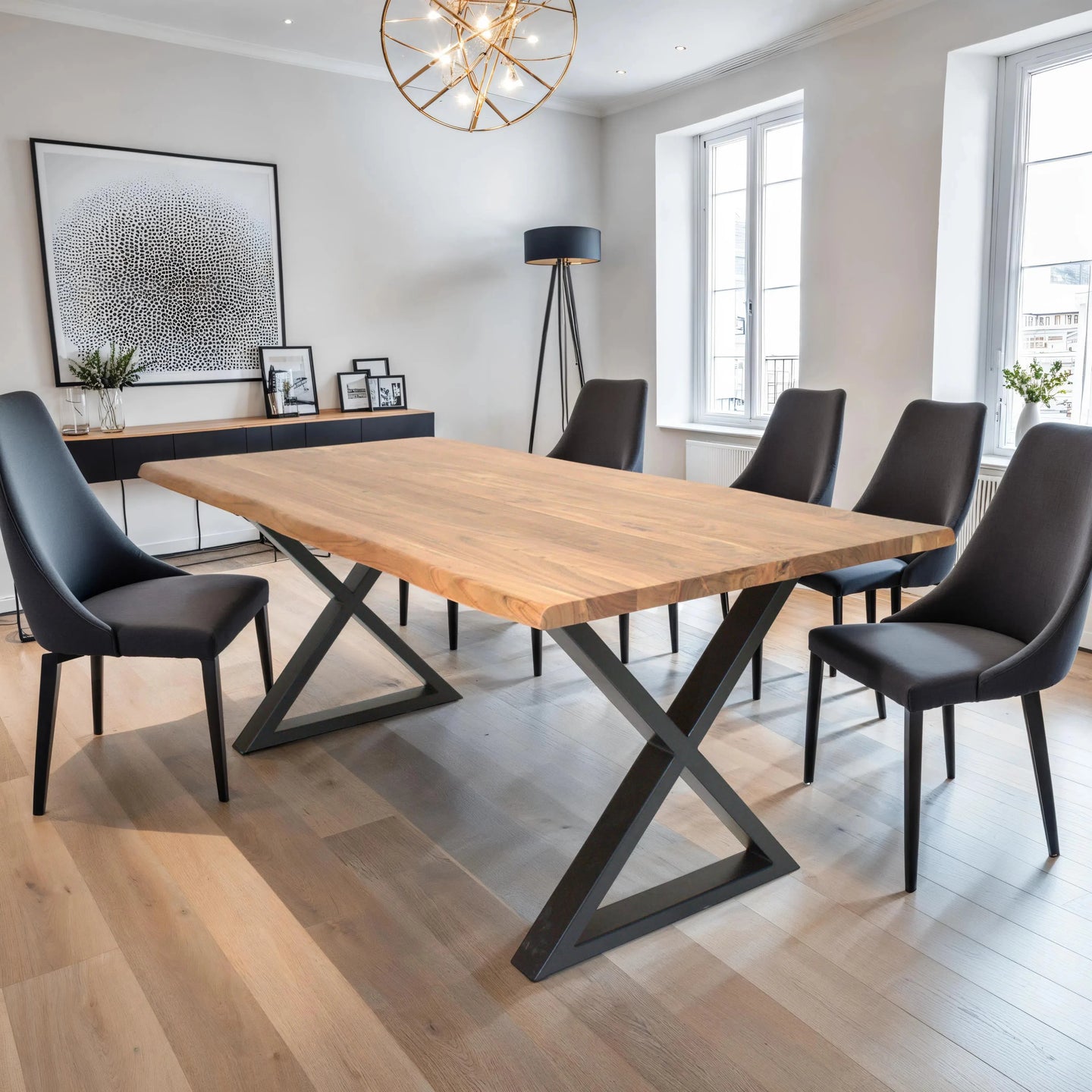 Swanson - Live Edge Dining Table