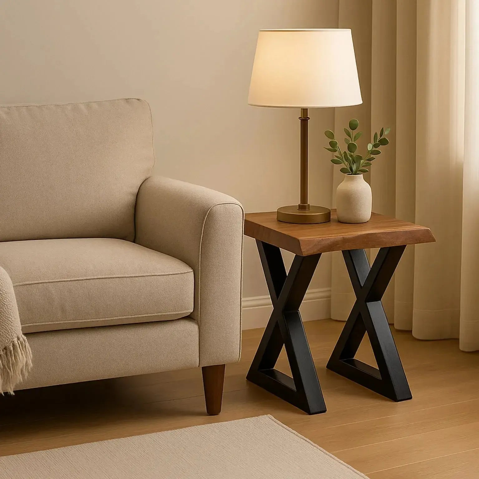 Swanson - Live Edge Side Table