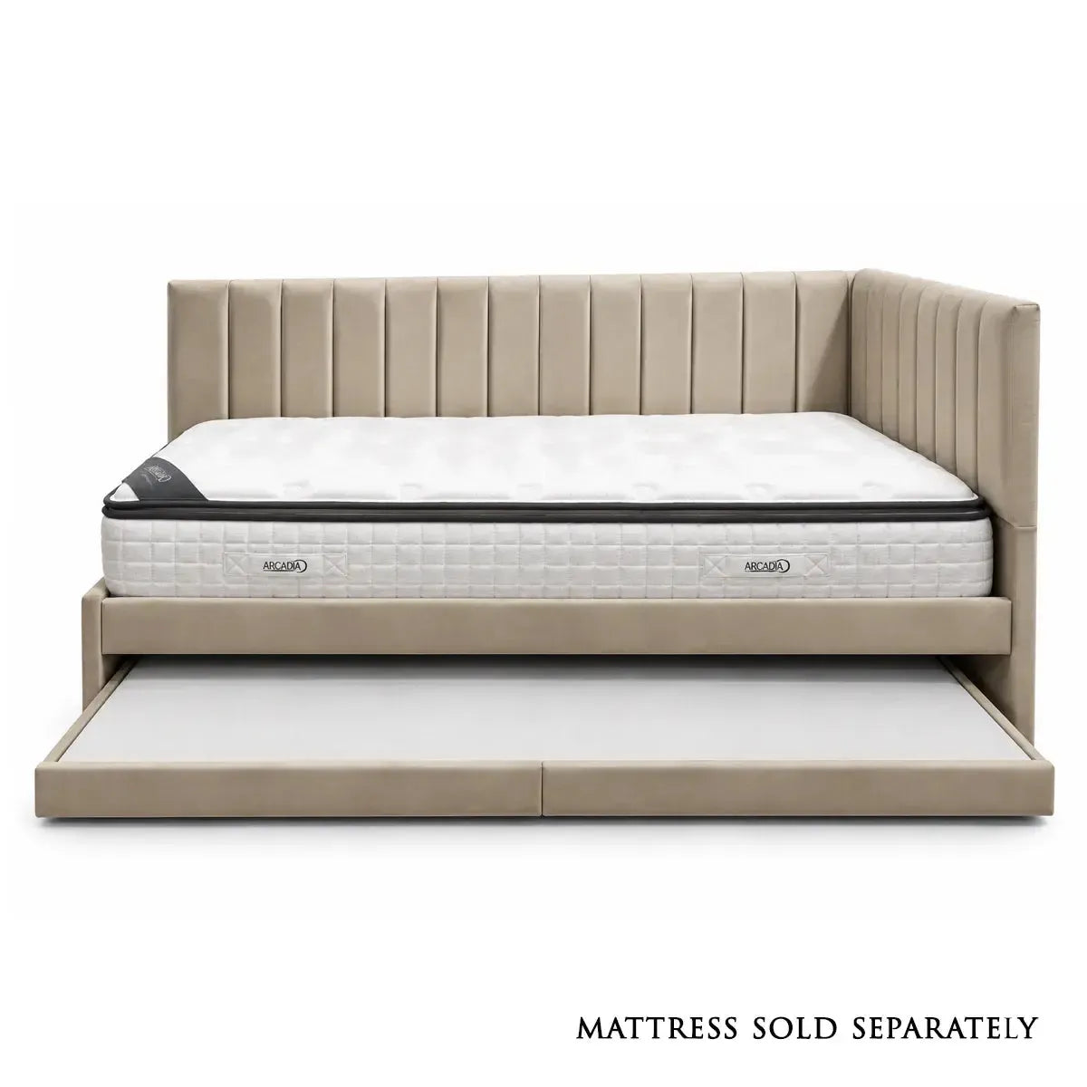 Tammy Single Guest Bed in Plush Cream