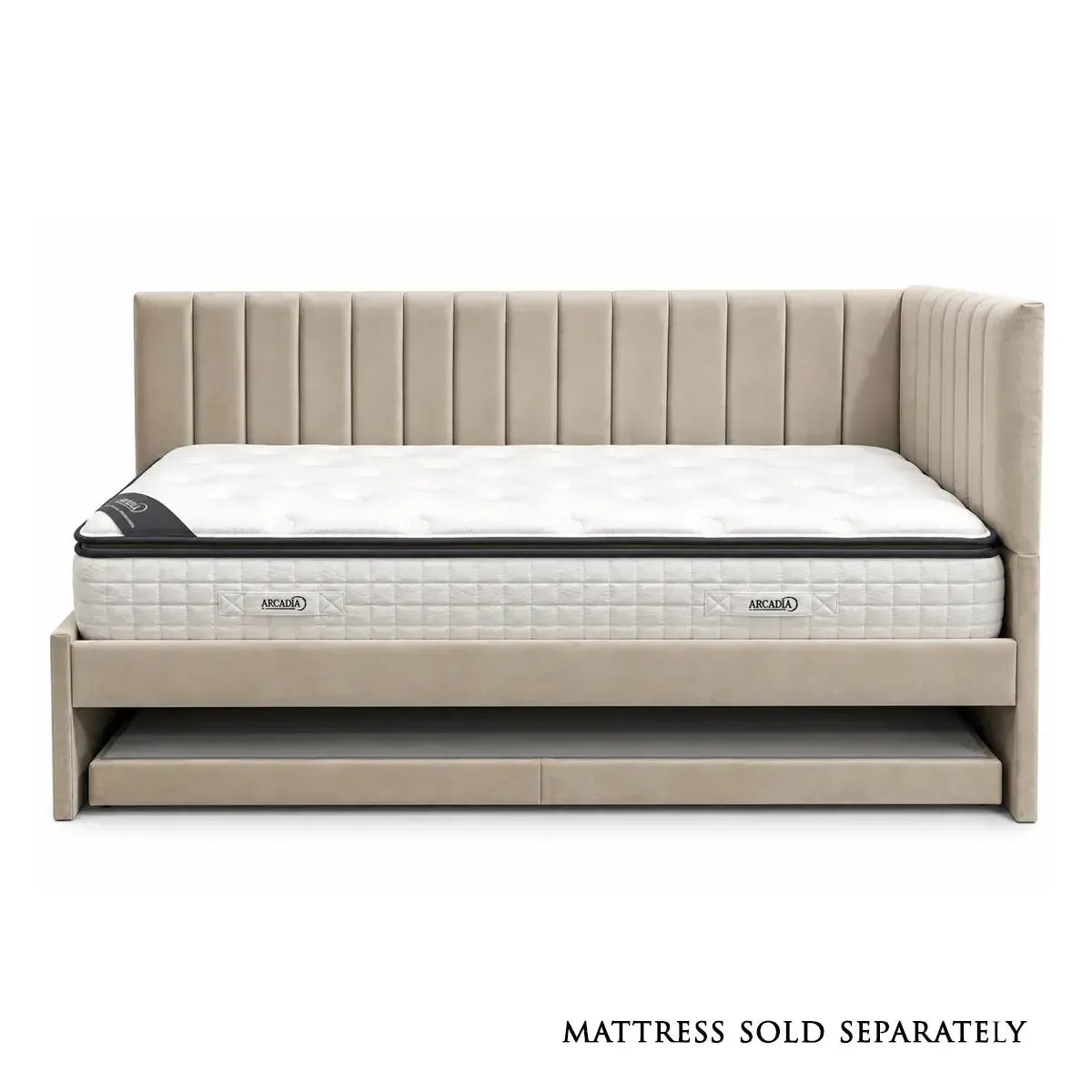 Tammy Single Guest Bed in Plush Cream