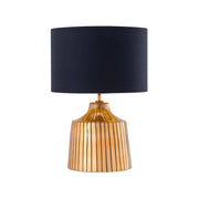Textured Antique Gold Table Lamp