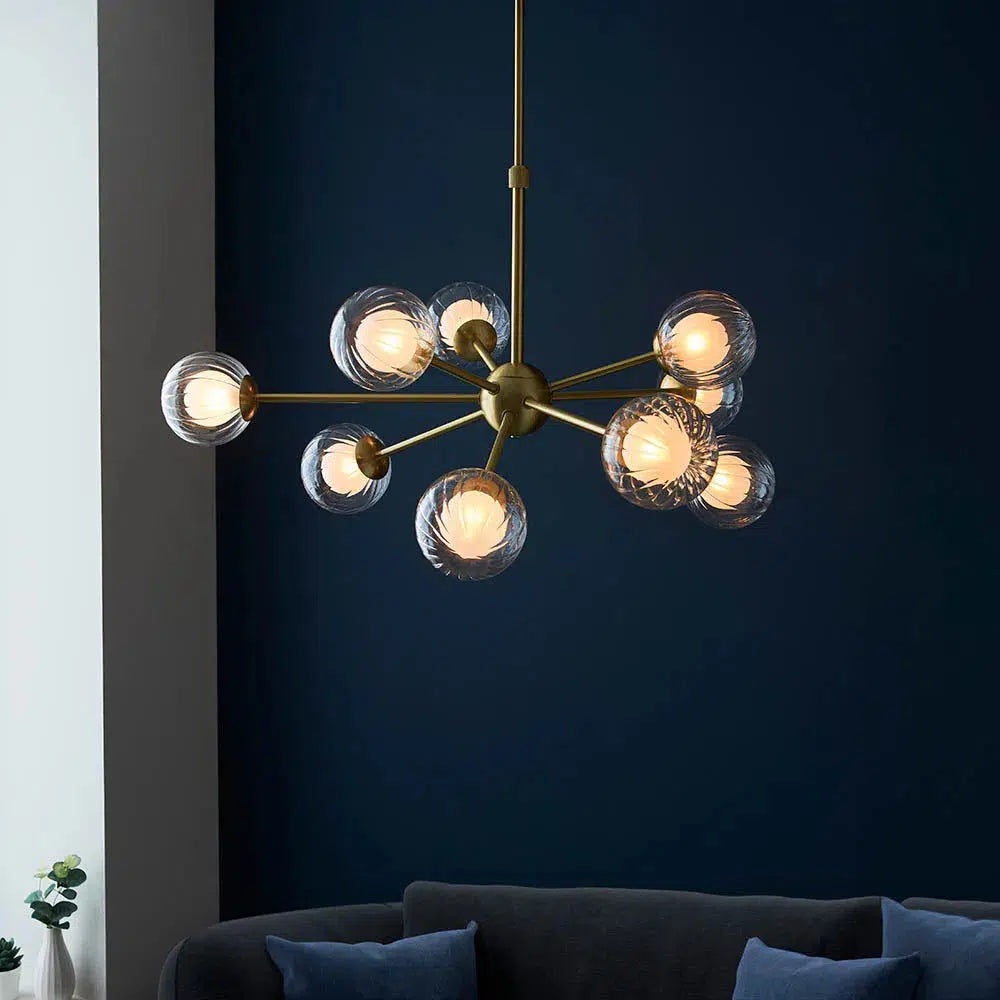 Theodore - 9 Light Pendant
