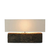 Togga Large Table Lamp With Rectangular Lamp Shade