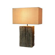 Togga Table Lamp with Rectangular Lamp Shade