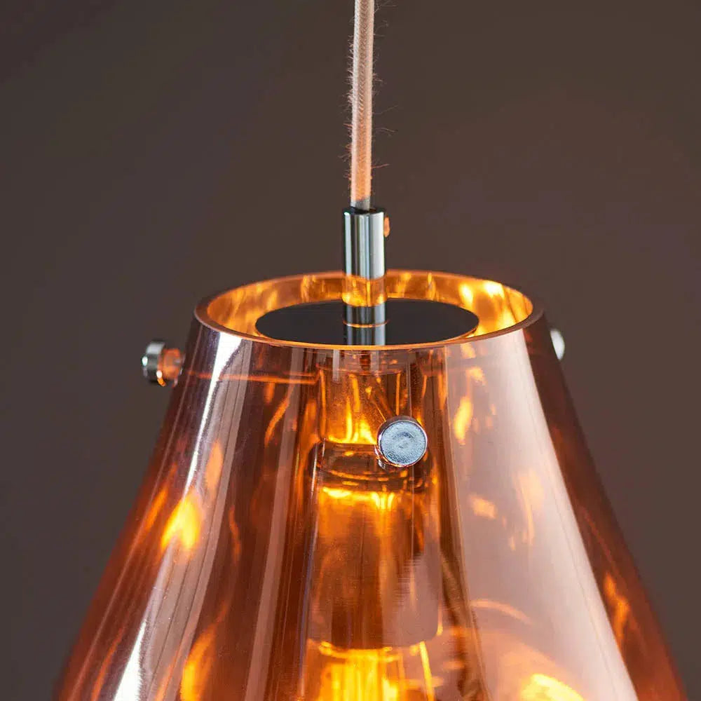Tropez - Medium Glass Pendant