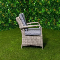 Valentina - Bridge Arm Dining Chair - Grey
