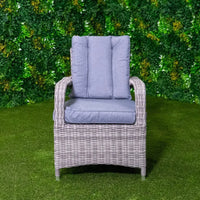 Valentina - Bridge Arm Dining Chair - Grey