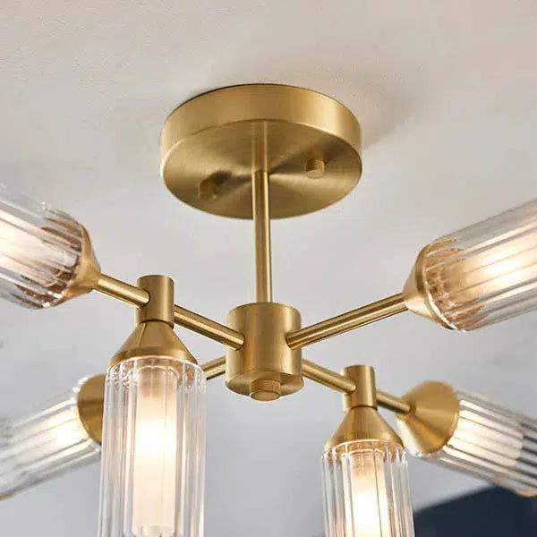 Venus - 6 Light Semi-Flush