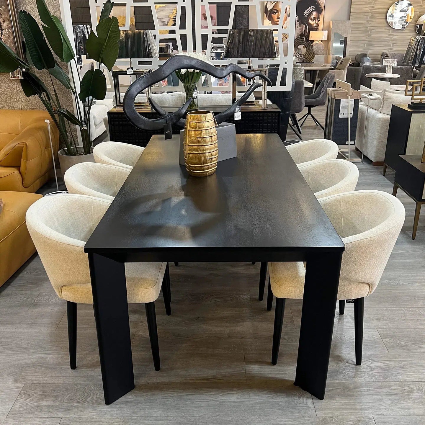 Villa 200cm Dining Table & Imogen Dining Set