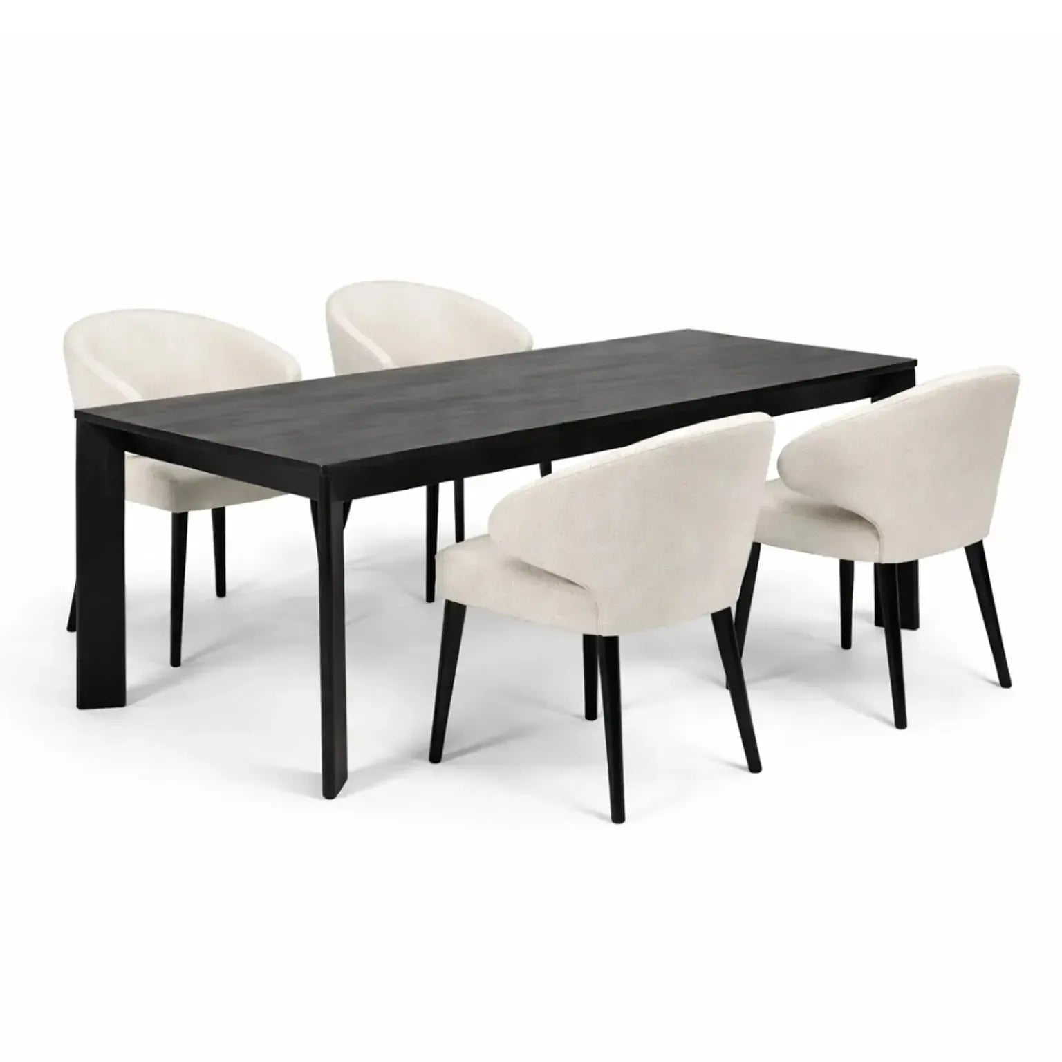 Villa Dining Table & 4 Imogen Chairs