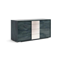 Vinita - 4 Drawer Wide Dresser (Indigo)