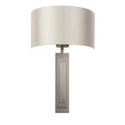 Violeta - Flat Panel Wall Light With Mink Shade