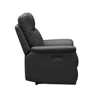 Waverly - 1 Seater Power Recliner - Dark Grey