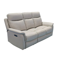 Waverly - 3 Seater Power Recliner - Grey