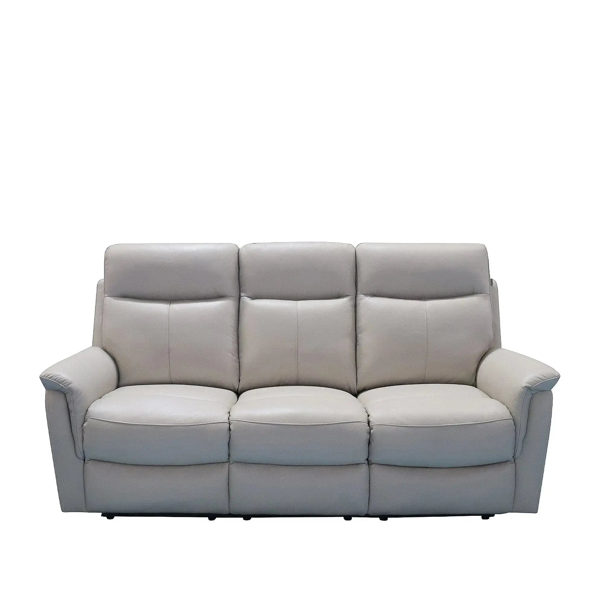 Waverly - 3 Seater Power Recliner - Grey