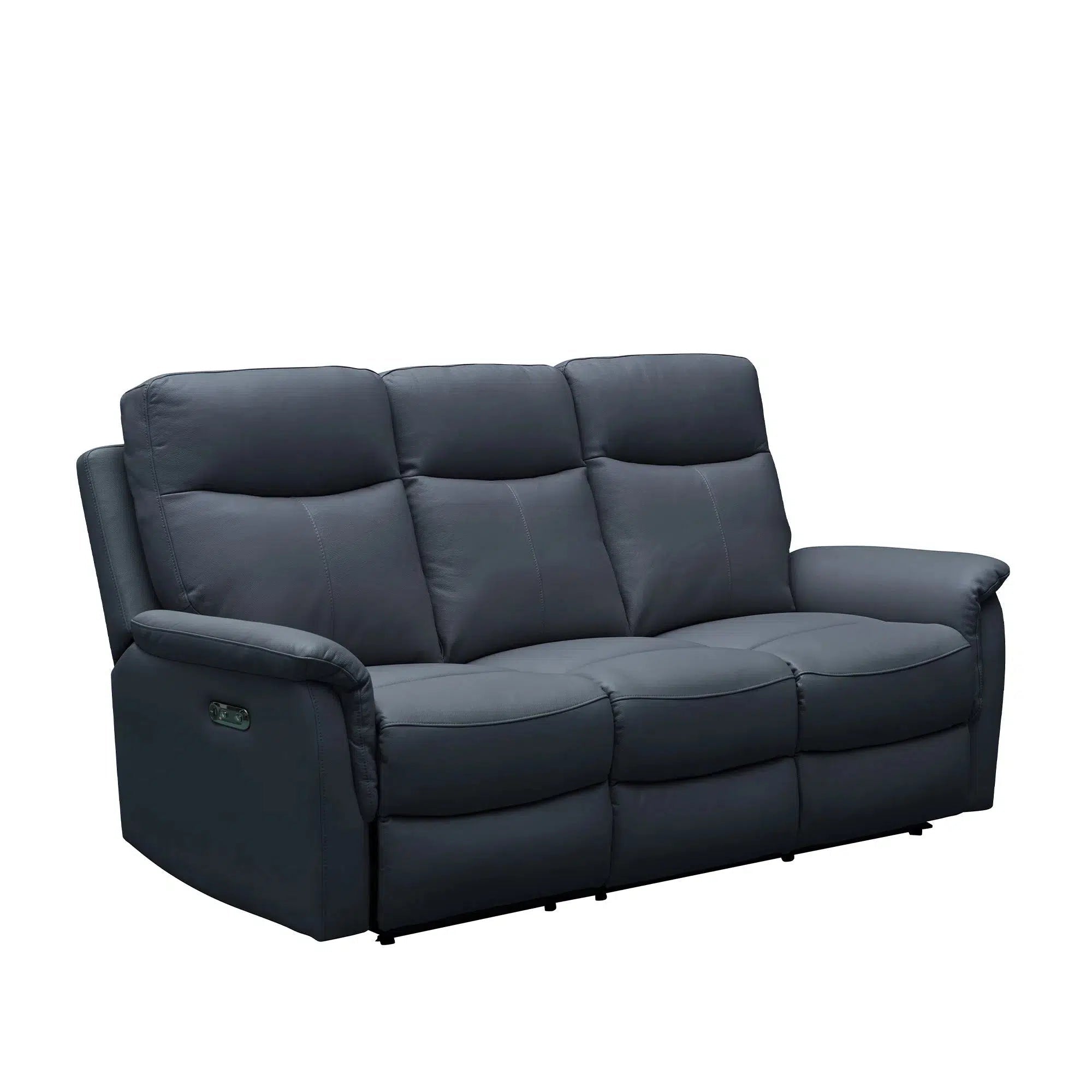 Waverly - 3 Seater Power Recliner - Navy