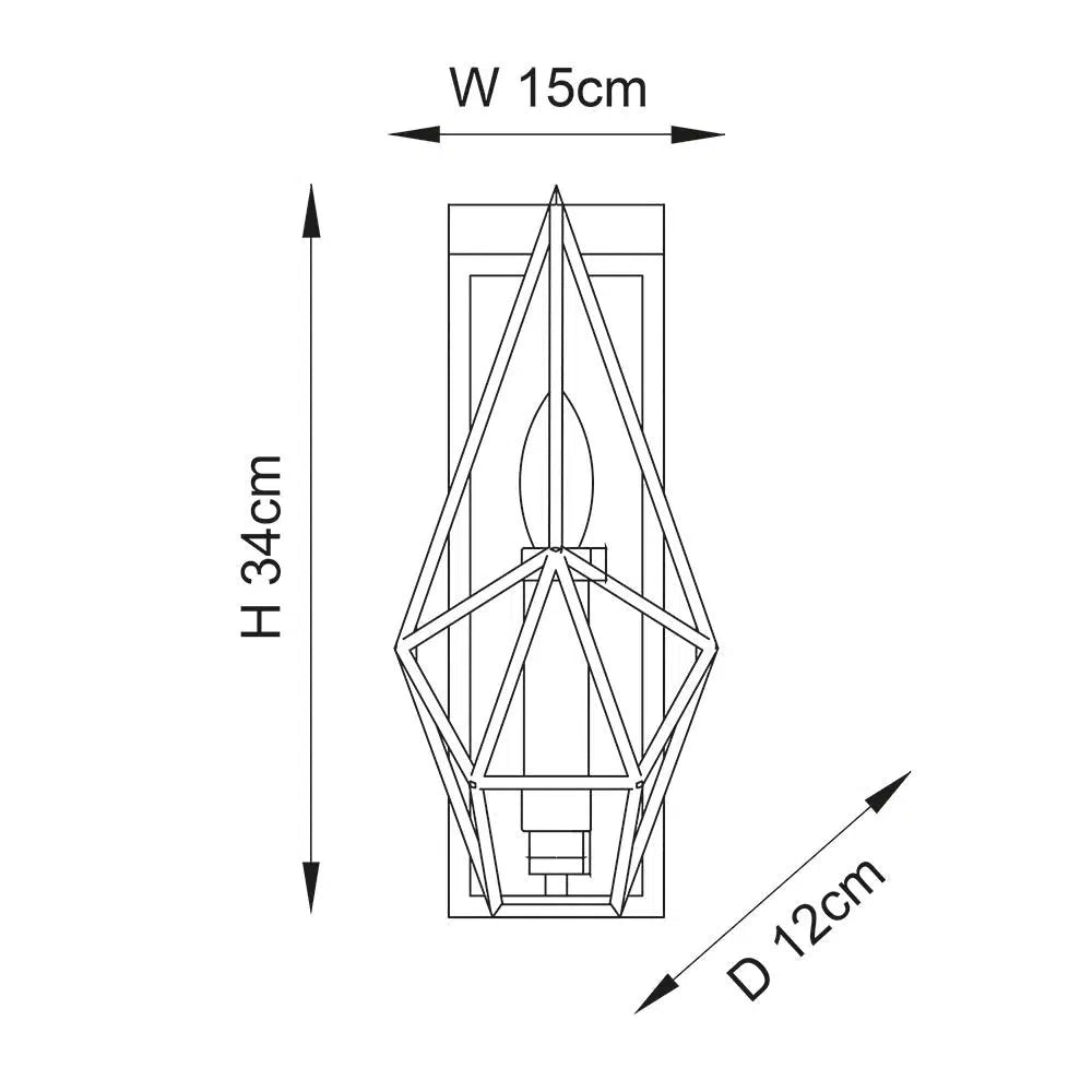 Wesley - Framed Wall Light