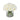 White Artificial Rose Arrangement in Cylindrical Vase - Extra large