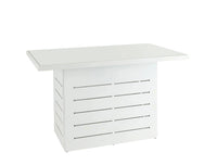 White Capri Bar Table