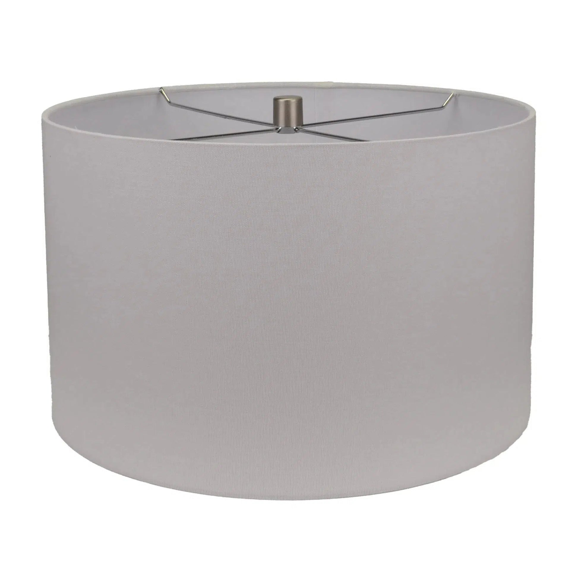 White Ceramic Lamp with White Linen Shade 2