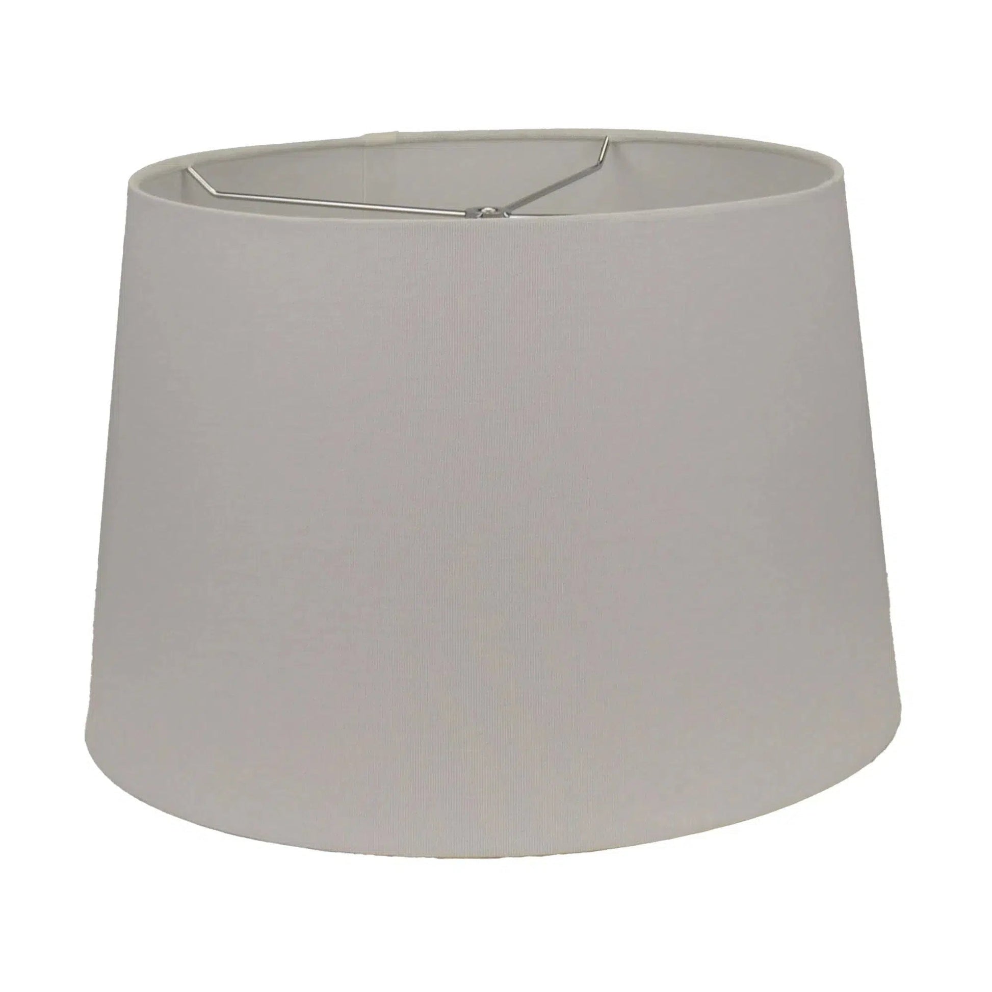 White Ceramic Lamp with White Linen Shade 3