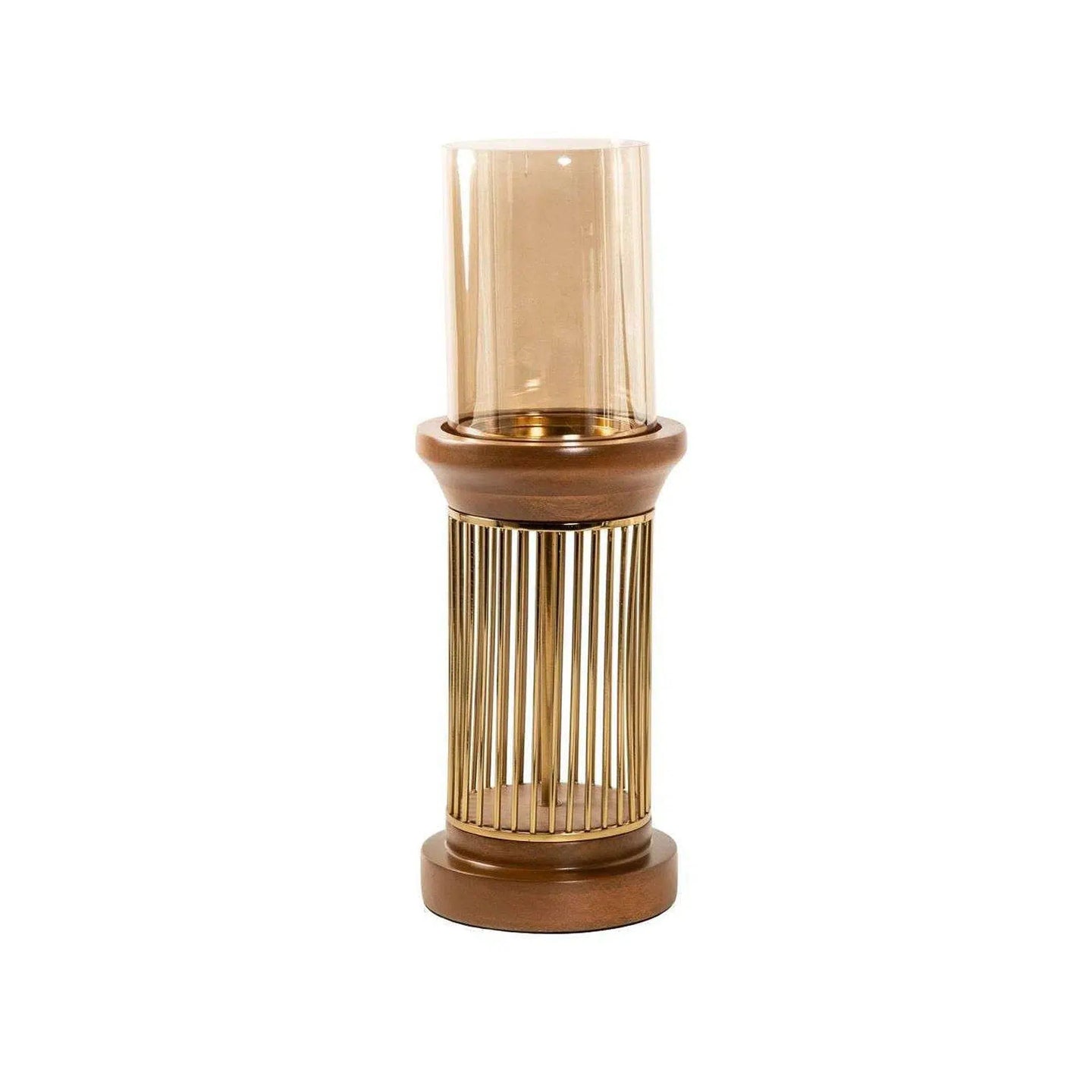 Wire Cylinder Candle Holder - Medium