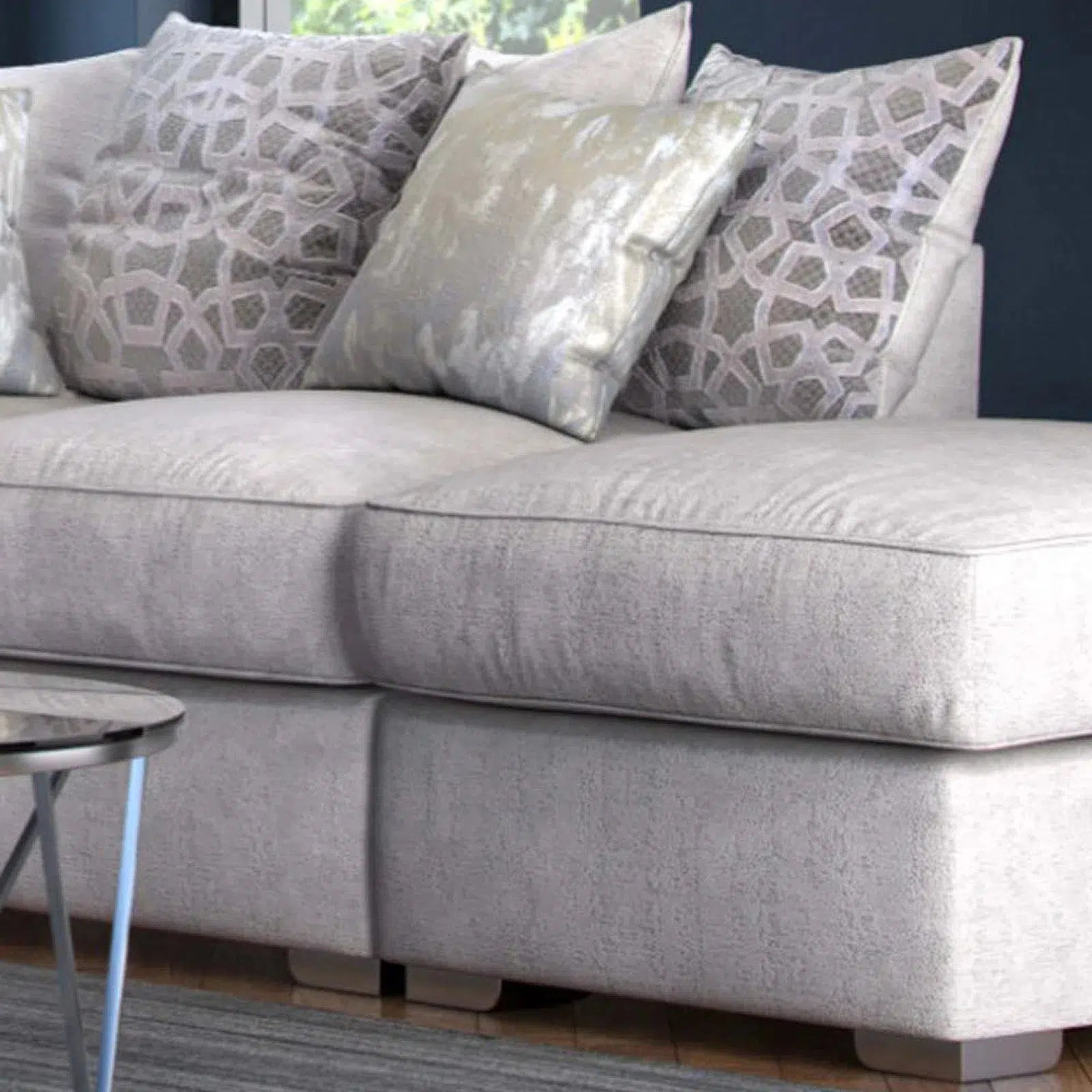 Wren Corner Sofa and Footstool