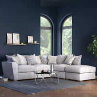 Wren Corner Sofa and Footstool