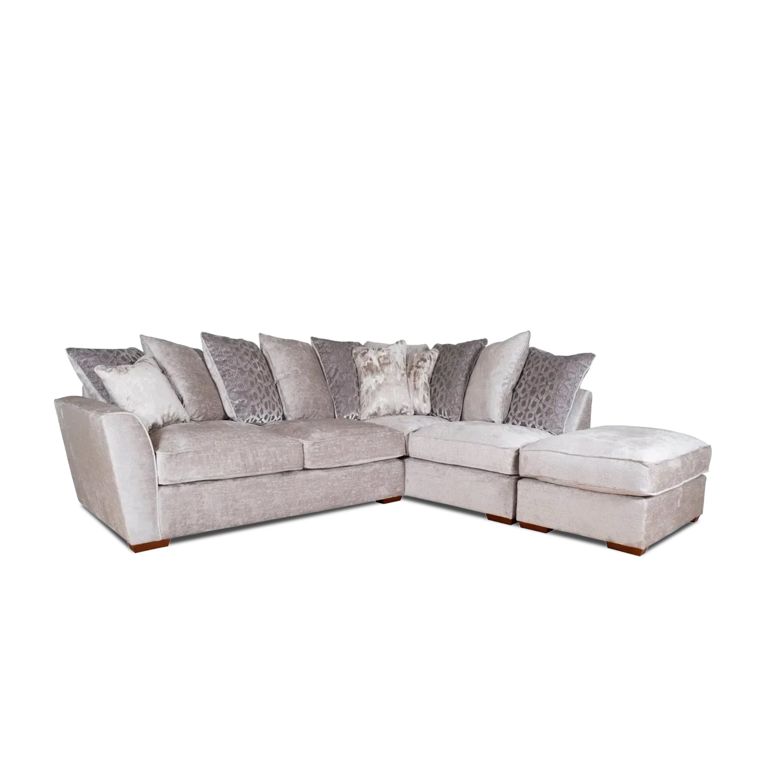 Wren Corner Sofa and Footstool