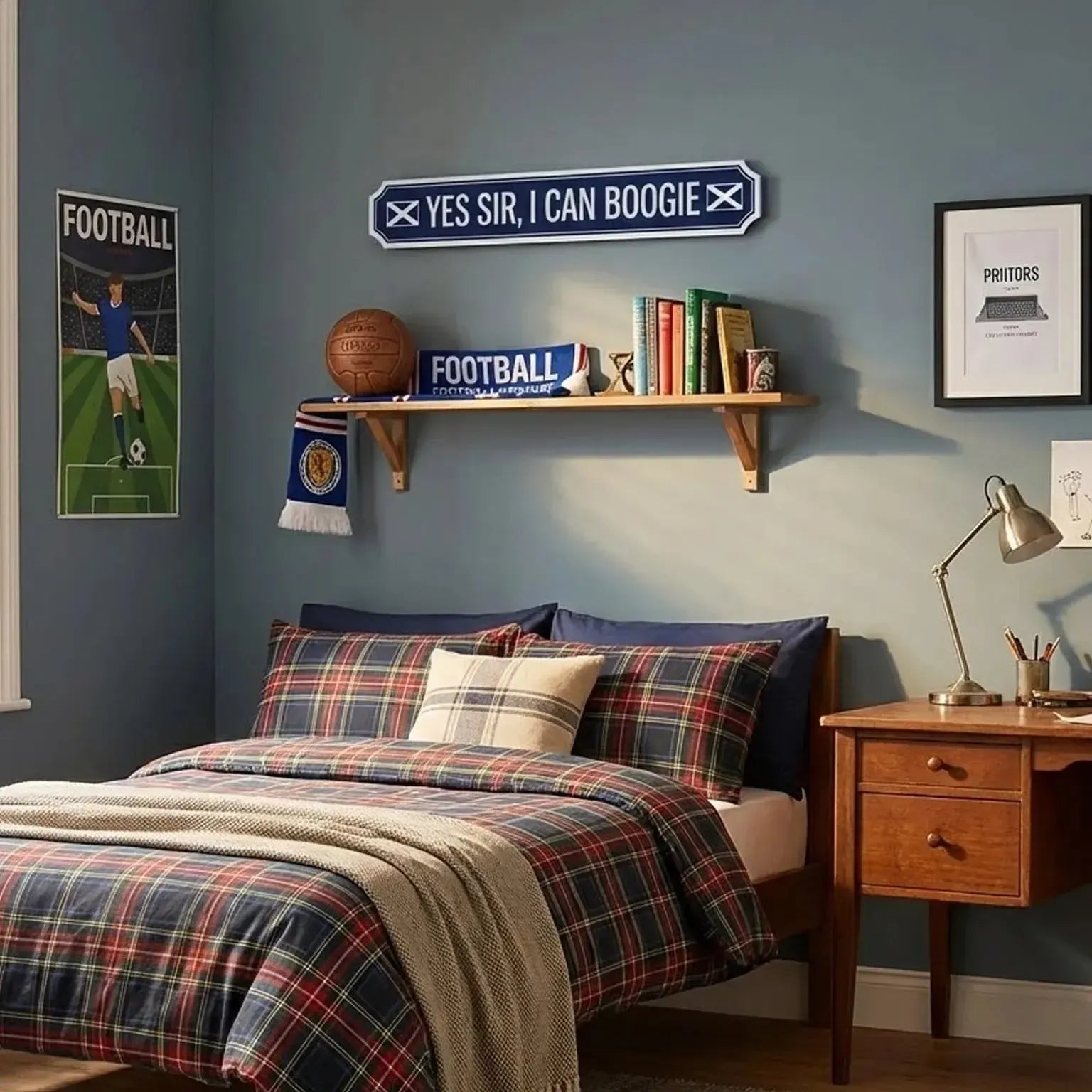 Yes Sir, I Can Boogie - Scotland Wall Plaque