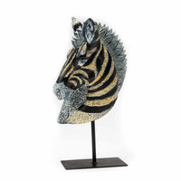 Zebra Bust